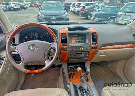 2005 Lexus Gx 470 z USA, uszkodzony, nr VIN JTJBT20XX50072594